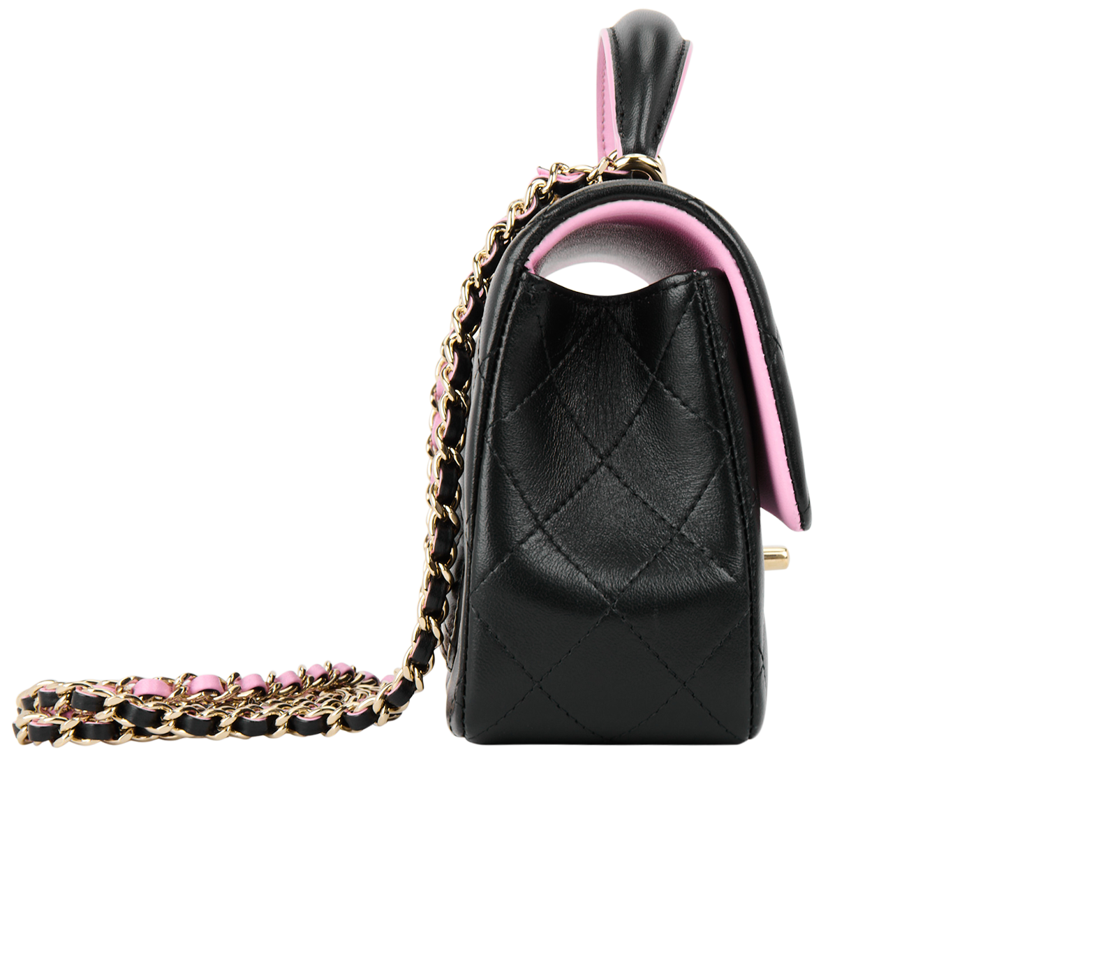 Top Handle Mini Flap, &pound;4,900, Side view